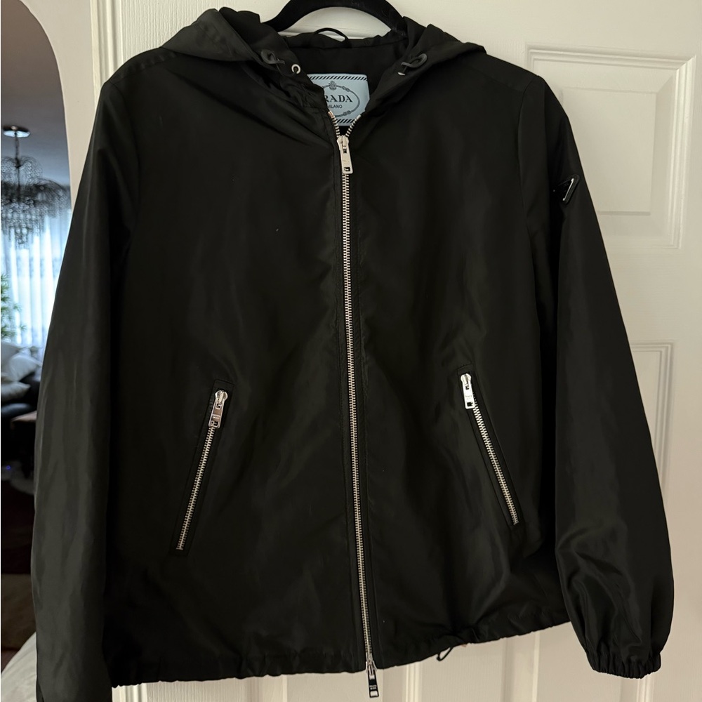 Prada Women's Black Windbreaker Jacket - Picture 5 of 5